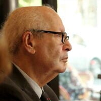 Serge Klarsfeld sera présent au prochain festival du film juif de Jérusalem pour la projection de 'Klarsfeld: Une Histoire d'amour', le 19 décembre 2022. (Autorisation : PR)