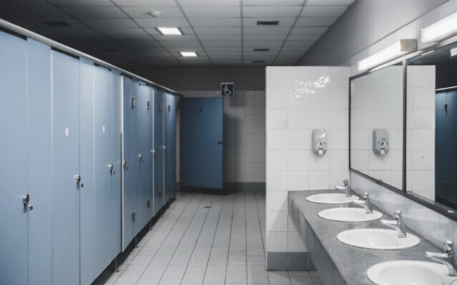 Illustration : Des toilettes publiques (Crédit : Phanithi Siriwong ; iStock by Getty Images)