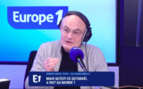 Philippe Val, ancien patron de "Charlie Hebdo", sur Europe 1, le 9 janvier 2023. (Crédit : Capture d’écran Europe 1)