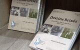 Le livre "Destins brisés - Itinéraires de Juifs en Mayenne 1939-1945". (Crédit : Mémorial des déportés de la Mayenne)