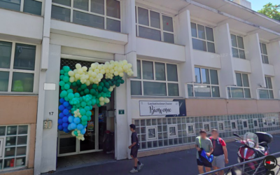 L’école Chné-Or d’Aubervilliers (Seine-Saint-Denis). (Crédit : capture d’écran Google Maps)