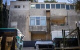 Vue de la résidence officielle du Premier ministre Benjamin Netanyahu sur la rue Azza (Gaza), à Jérusalem, le 18 janvier 2023. (Crédit : Yonatan Sindel/Flash90)