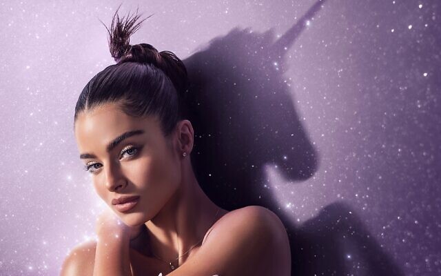 Noa Kirel dans le clip de sa chanson "Unicorn" pour l'Eurovision 2023. (Crédit : La chaîne publique israélienne Kan) Noa Kirel dans le clip de sa chanson "Unicorn" pour l'Eurovision 2023. (Crédit : La chaîne publique israélienne Kan)