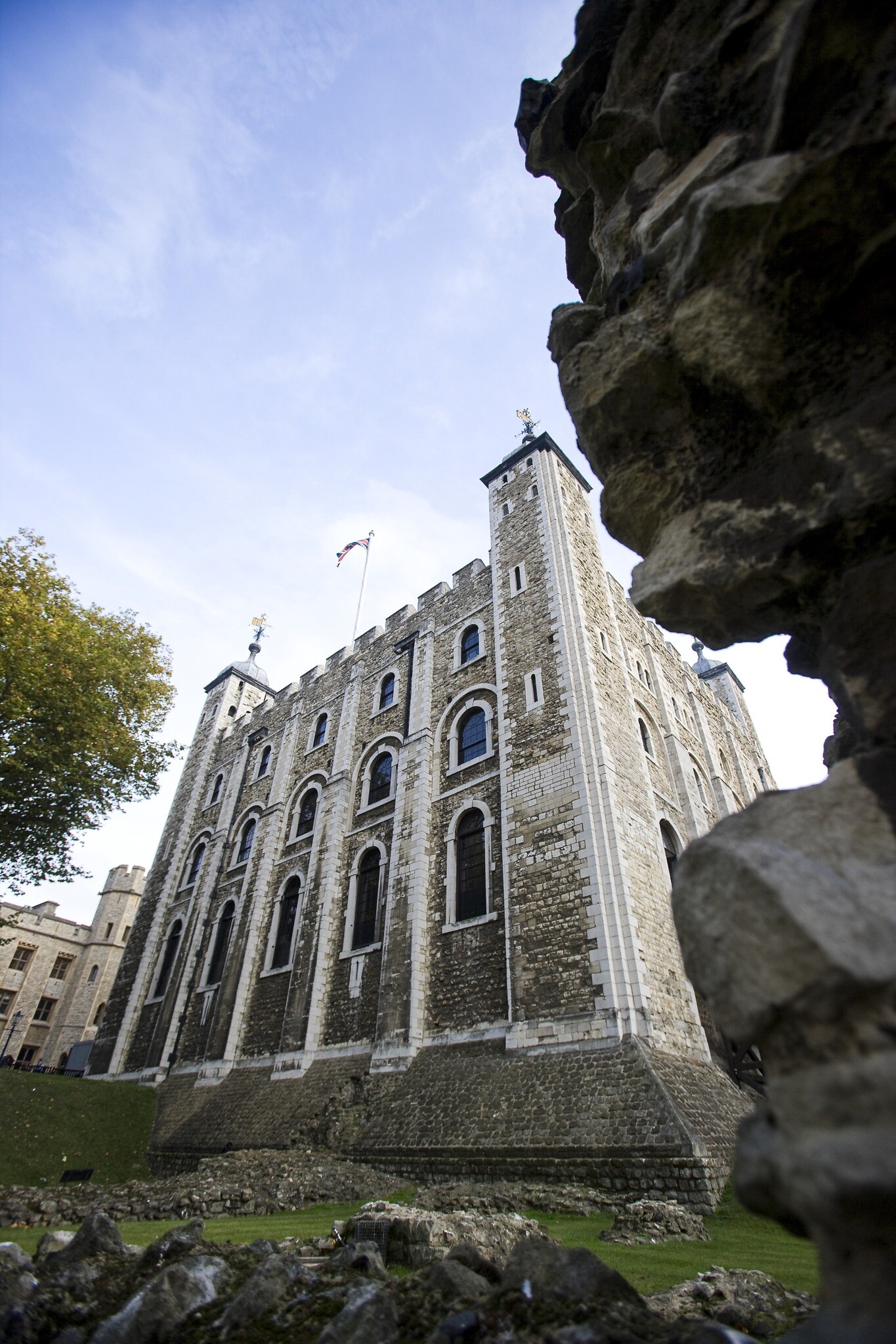 La Tour blanche de la Tour de Londres. (Crédit : © Historic Royal Palaces)