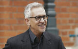 Gary Lineker, commentateur de football et ancien joueur, à Londres, le 9 mars 2023. (Crédit : James Manning/PA via AP)