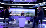 L’émission « L'Heure des pros » sur la chaîne CNews. (Crédit : Stéphane Grangier/CNews)