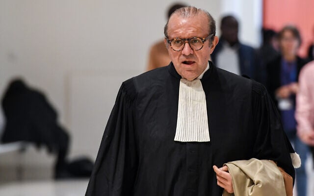 L'avocat français Hervé Temime arrive au palais de justice de Paris pour entendre le verdict du procès de Patrick et Isabelle Balkany pour blanchiment d'argent et corruption, le 18 octobre 2019. (Crédit : MARTIN BUREAU / AFP) L'avocat français Hervé Temime arrive au palais de justice de Paris pour entendre le verdict du procès de Patrick et Isabelle Balkany pour blanchiment d'argent et corruption, le 18 octobre 2019. (Crédit : MARTIN BUREAU / AFP)