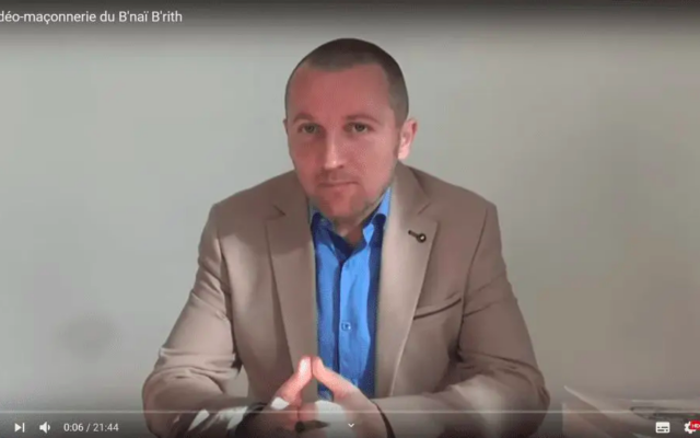 Johan Livernette. (Crédit : capture d’écran YouTube, mars 2020)