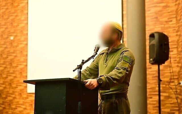 Le Lt. Col. 'Daled,' commandant de l’unité d’élite Duvdevan. (Crédit : Armée israélienne) Le Lt. Col. 'Daled,' commandant de l’unité d’élite Duvdevan. (Crédit : Armée israélienne)