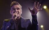 Le chanteur britannique Morrissey revient se produire en Israël les 2 et 4 juillet 2023. (Autorisation)