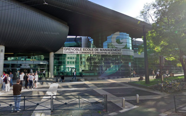 L’école de management de Grenoble. (Crédit : Google Maps)