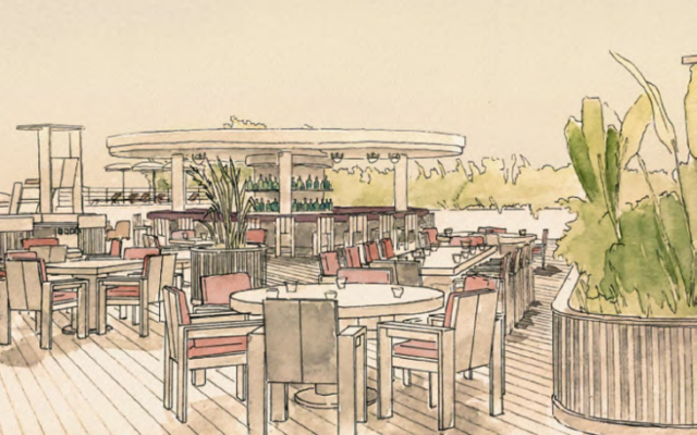 Illustration du restaurant Baba du chef israélien Assaf Granit à Antibes. (Crédit : Cap d’Antibes Beach Hotel) Illustration du restaurant Baba du chef israélien Assaf Granit à Antibes. (Crédit : Cap d’Antibes Beach Hotel)