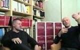 Eric Naulleau et Alain Soral. (Crédit : capture d’écran YouTube)