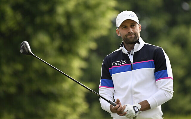 Ben Silverman lors de l’Omnium canadien de Toronto, le 8 juin 2023. (Crédit : Bernard Brault / Golf Canada)