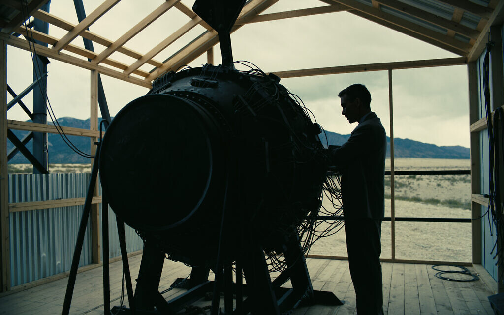 Cillian Murphy dans "Oppenheimer". (Crédit : Autorisation d'Universal Studios)