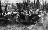 Le camp de concentration de Ravensbrück en Allemagne, 1939. (Crédit : Bundesarchiv)