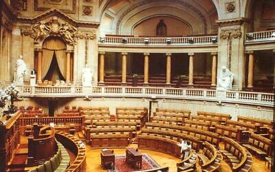 Le Parlement portugais, à Lisbonne. (Crédit : CC BY-SA 3.0)