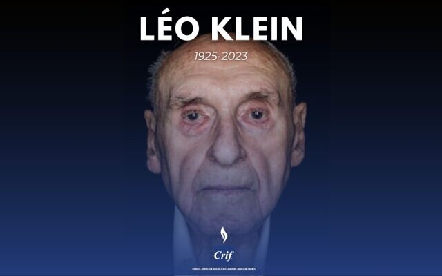 Léo Klein. (Crédit : Crif) Léo Klein. (Crédit : Crif)