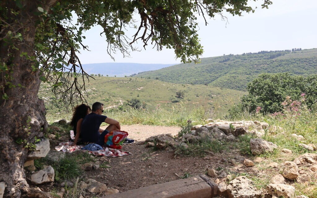 Parc national de Yodfat. (Crédit : Shmuel Bar-Am)