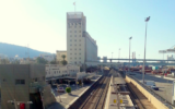 Illustration : La gare HaShmona de Haïfa, en 2015. (Nir Vadel / CC BY-SA 4.0)