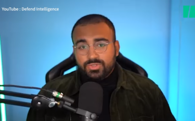 Anis Ayari, ingénieur en intelligence artificielle et créateur de la chaîne YouTube de vulgarisation de l'informatique Defend Intelligence. (Capture d'écran Facebook)