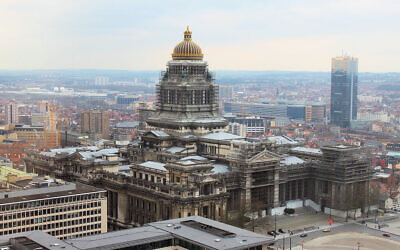 Le Palais de Justice de Bruxelles, en 2009. (Crédit : Martin Mycielski / CC BY-SA 3.0)