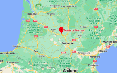 Moissac. (Crédit : Capture d'écran Google Maps)