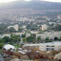 Vue de Kiryat Shmona en 2021. (Crédit : Bnaya Levi/Wikimedia Commons)