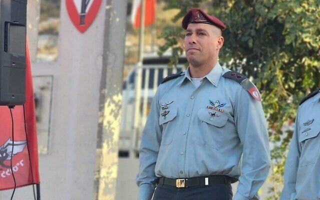 Le lieutenant-général Eli Ginsberg, tué près de Gaza le 8 octobre 2023. (Crédit : Armée israélienne) Le lieutenant-général Eli Ginsberg, tué près de Gaza le 8 octobre 2023. (Crédit : Armée israélienne)