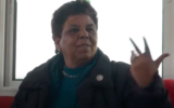 Mariam Abou Daqqa. (Crédit : capture d’écran YouTube / Ivan Marin)