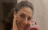 Celine Ben David et son bébé, citoyenne franco-israélienne portée disparue depuis le 7 octobre, date à laquelle elle se trouvait au Festival Supernova, qui a été pris d'assaut par des terroristes du Hamas. (Crédit : Autorisation)