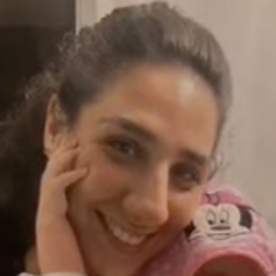 Celine Ben David et son bébé, citoyenne franco-israélienne portée disparue depuis le 7 octobre, date à laquelle elle se trouvait au Festival Supernova, qui a été pris d'assaut par des terroristes du Hamas. (Crédit : Autorisation)