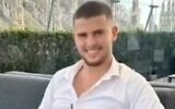 Le soldat Ron Sherman retenu en captivité par le Hamas depuis son enlèvement sur une base militaire à la frontière de Gaza, le 7 octobre 2023. (Crédit : Autorisation)