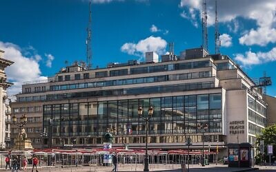 Le siège de l'Agence France-Presse, place de la Bourse, à Paris, en 2021. (Crédit : Claude Truong-Ngoc/L'Applipédia/CC BY-SA 3.0)