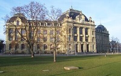 Le bâtiment principal de l'université de Berne, en Suisse. (Domaine public)