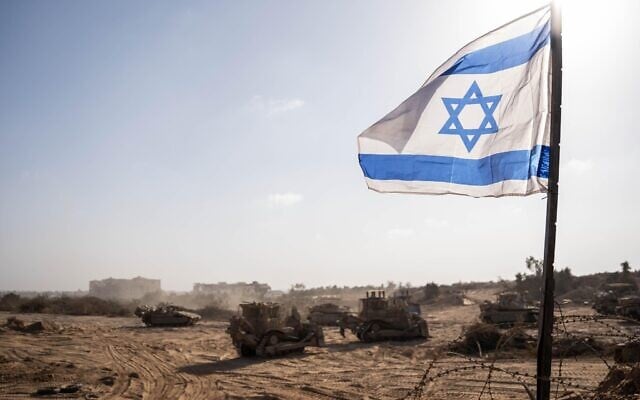 L'armée israélienne opère dans la bande de Gaza ; photo publiée le 16 novembre. (Crédit : armée israélienne)