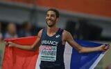 Mahiedine Mekhissi-Benabbad lors des Championnats d'Europe 2016. (Crédit : Erik van Leeuwen)