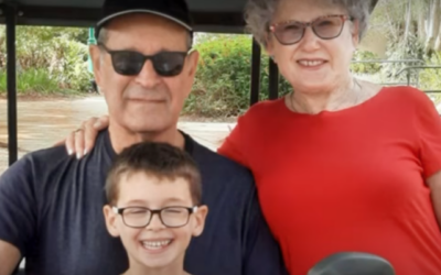 Avraham et Ruti Mundar et leur petit-fils Ohad Mundar ont été capturés dans le kibboutz Nir Oz le 7 octobre 2023 par des terroristes du Hamas. (Autorisation)