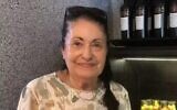 Elma Avraham a été enlevée à son domicile du kibboutz Nahal Oz par des terroristes du Hamas le 7 octobre et a été libérée le 26 novembre 2023. (Autorisation)