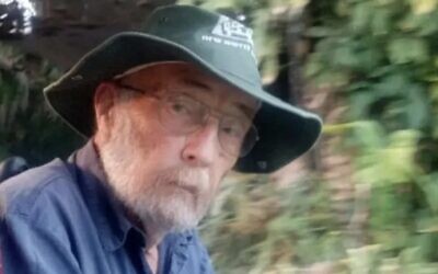 Aryeh Zalmanovich, 86 ans, enlevé le 7 octobre 2023 et retenu en otage à Gaza par le Hamas. (Crédit : Autorisation)