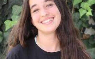 Gali Tarshansky, prise en otage par le Hamas au kibboutz Beeri, le 7 octobre 2023. (Autorisation)