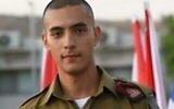 Le sergent-chef Ben Rubinshtain. (Crédit : Armée israélienne)