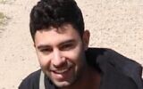 Le sergent de première classe (réserviste) Yaacov Ozeri, qui a été tué en combattant les terroristes du Hamas dans le nord de la bande de Gaza. (Crédit : armée israélienne)