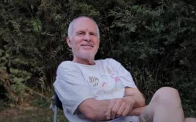 Keith Siegel, pris en otage par des terroristes du Hamas dans sa maison du kibboutz Kfar Aza le 7 octobre 2023.(Crédit : Autorisation)