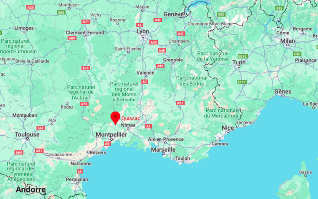 Quissac. (Crédit : Capture d’écran Google Maps)