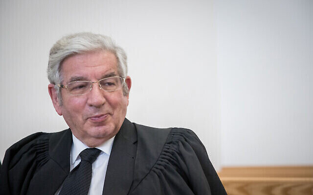David Libai au tribunal de district de Jérusalem le 13 mars 2018.  (Crédit 
: Yonatan Sindel/Flash90)