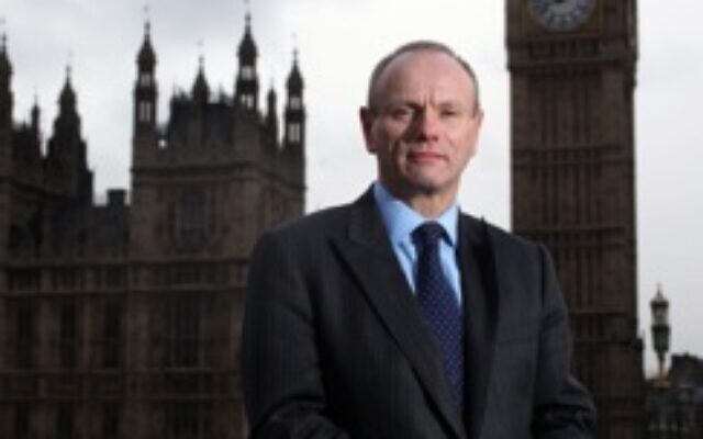 L'actuel député de Finchley et Golders Green Mike Freer. (Crédit : Authorization)