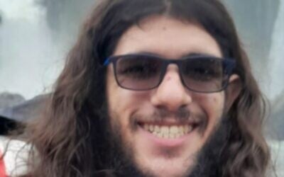 Sahar Baruch pris en otage par des terroristes du Hamas au kibboutz Beeri le 7 octobre 2023. (Autorisation)