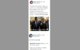 Captures d’écran de posts de l’internaute antisémite « Chris Le Goy » par le site balancetonantisemite.com.
