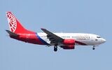 Un Boeing 737-700 de Fly Bagdad Airlines. (Crédit : Alec Wilson/cc-by-sa-2.0)
